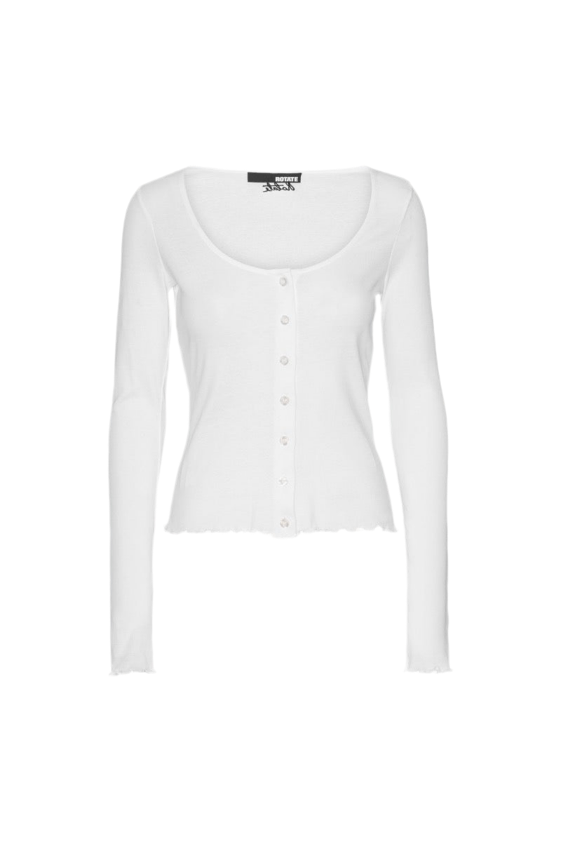 Buttoned Up Long Sleeve Tank Top