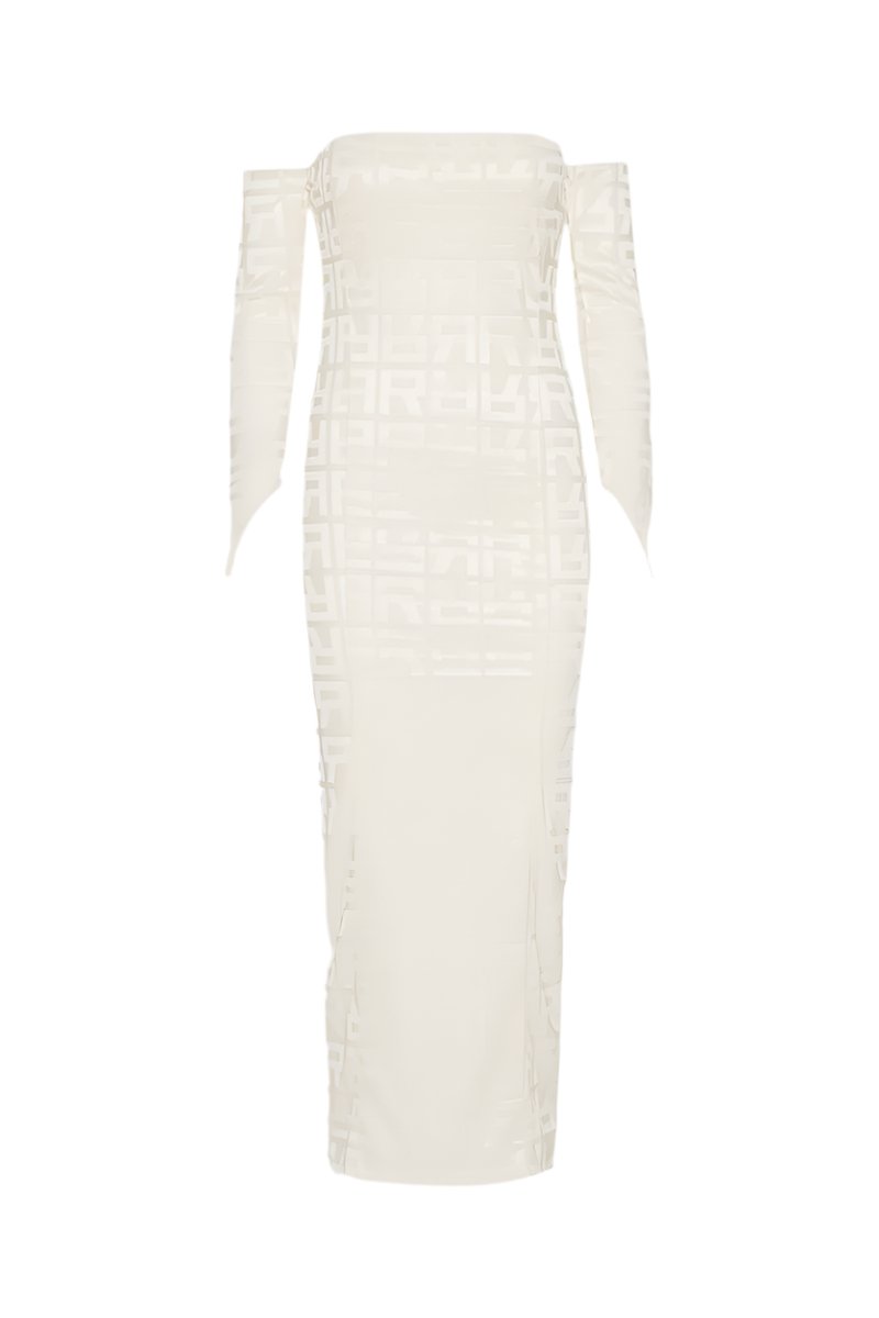 Jacquard Jersey Dress