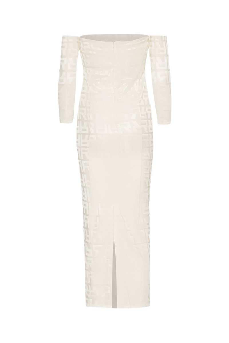 Jacquard Jersey Dress