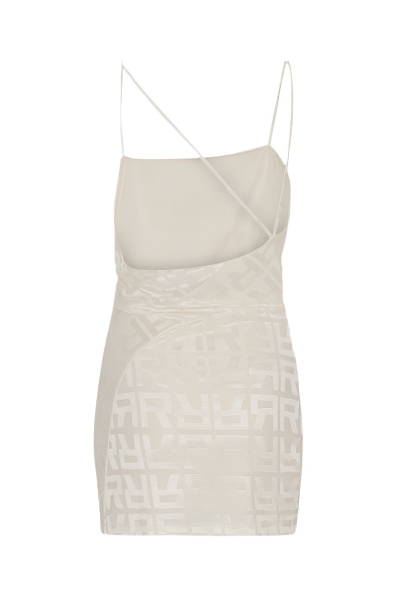 Jacquard Open Back Dress