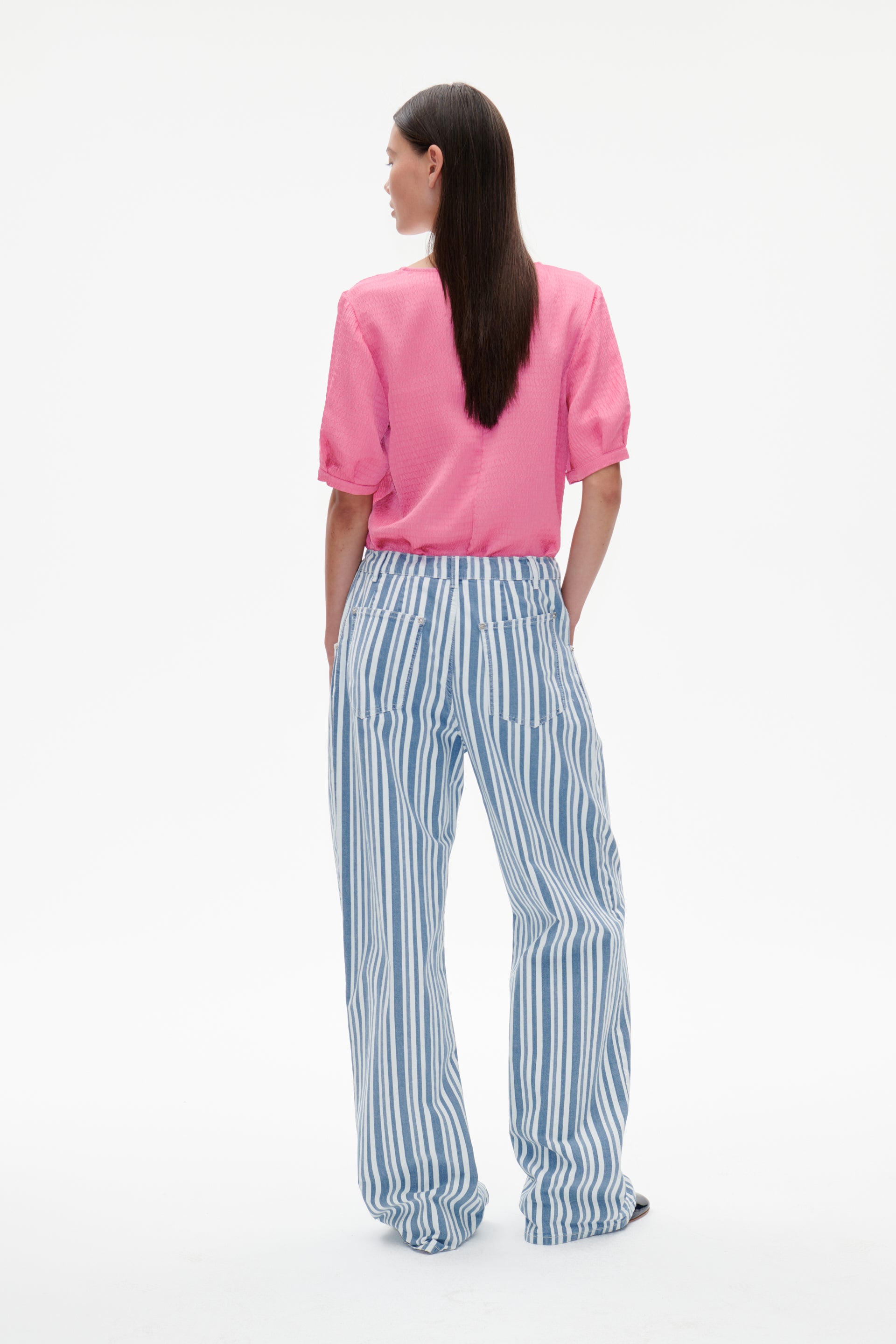 Nanny Striped Pants