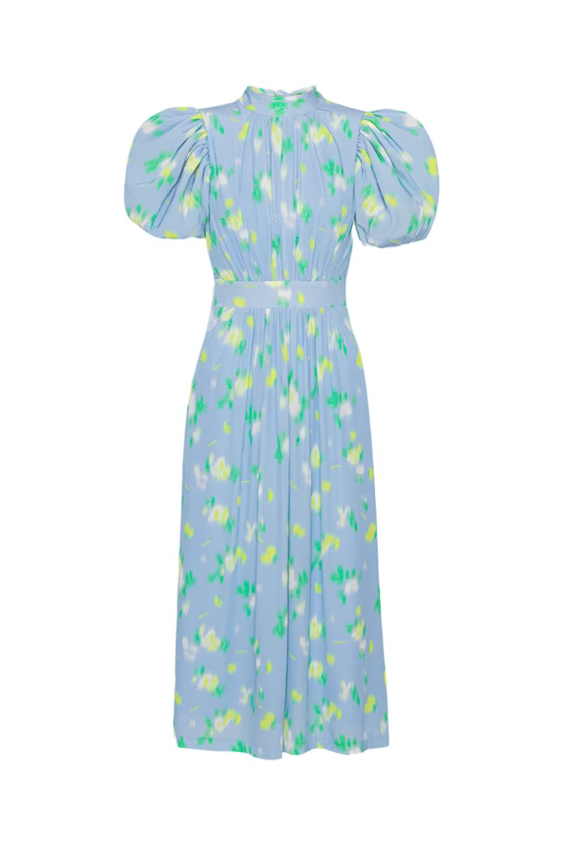 Jacquard Puffy Dress