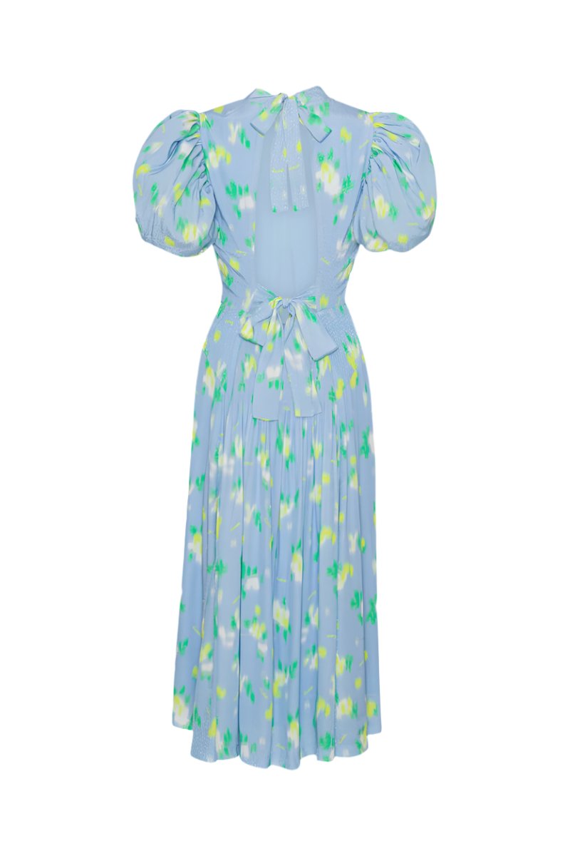 Jacquard Puffy Dress