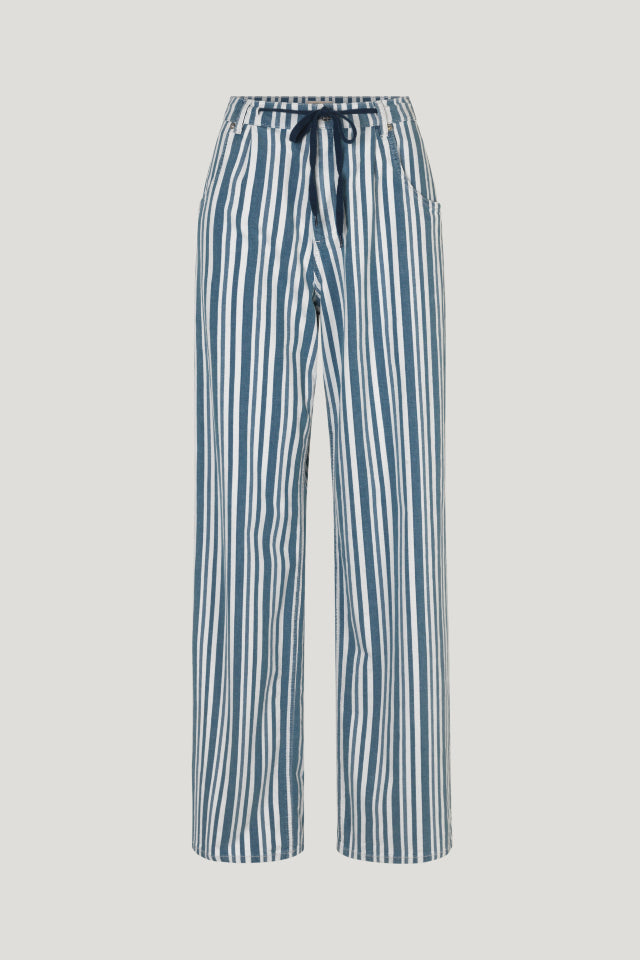 Nanny Striped Pants