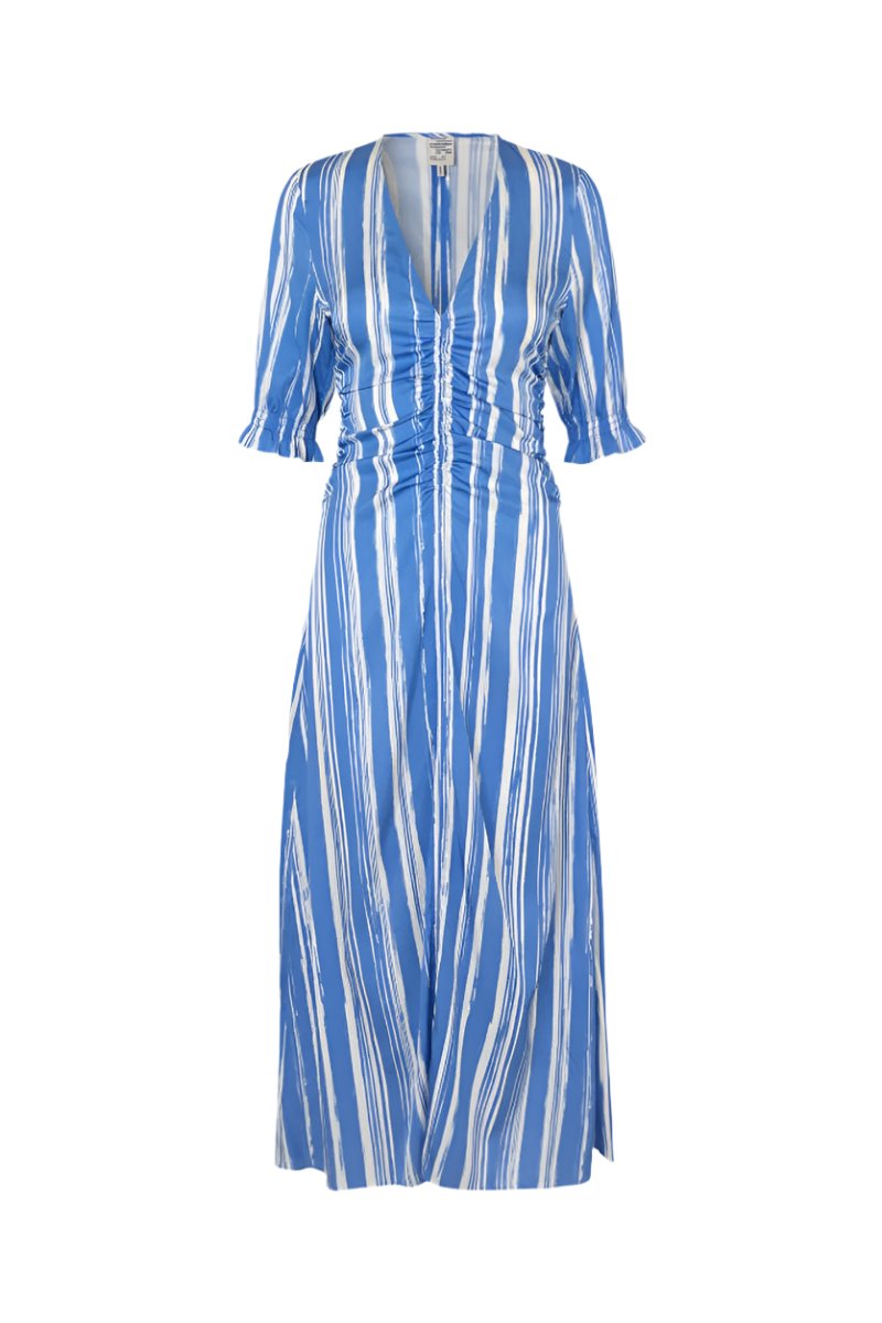 Amma Silk Midi Dress
