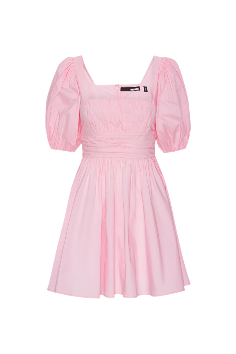 pink mini puffy dress Milla Women's Adorable Pink mini dress with puffy Skirt