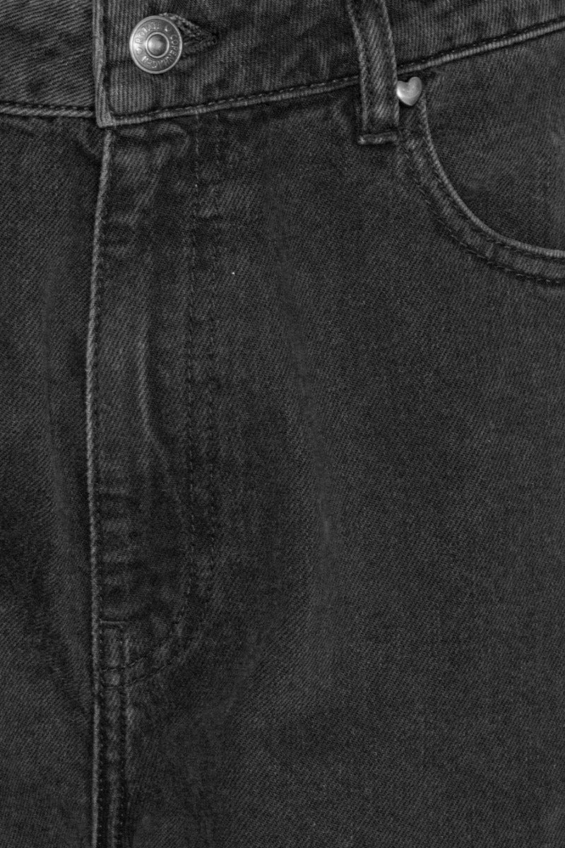 Wide Leg 5 Pocket Jeans