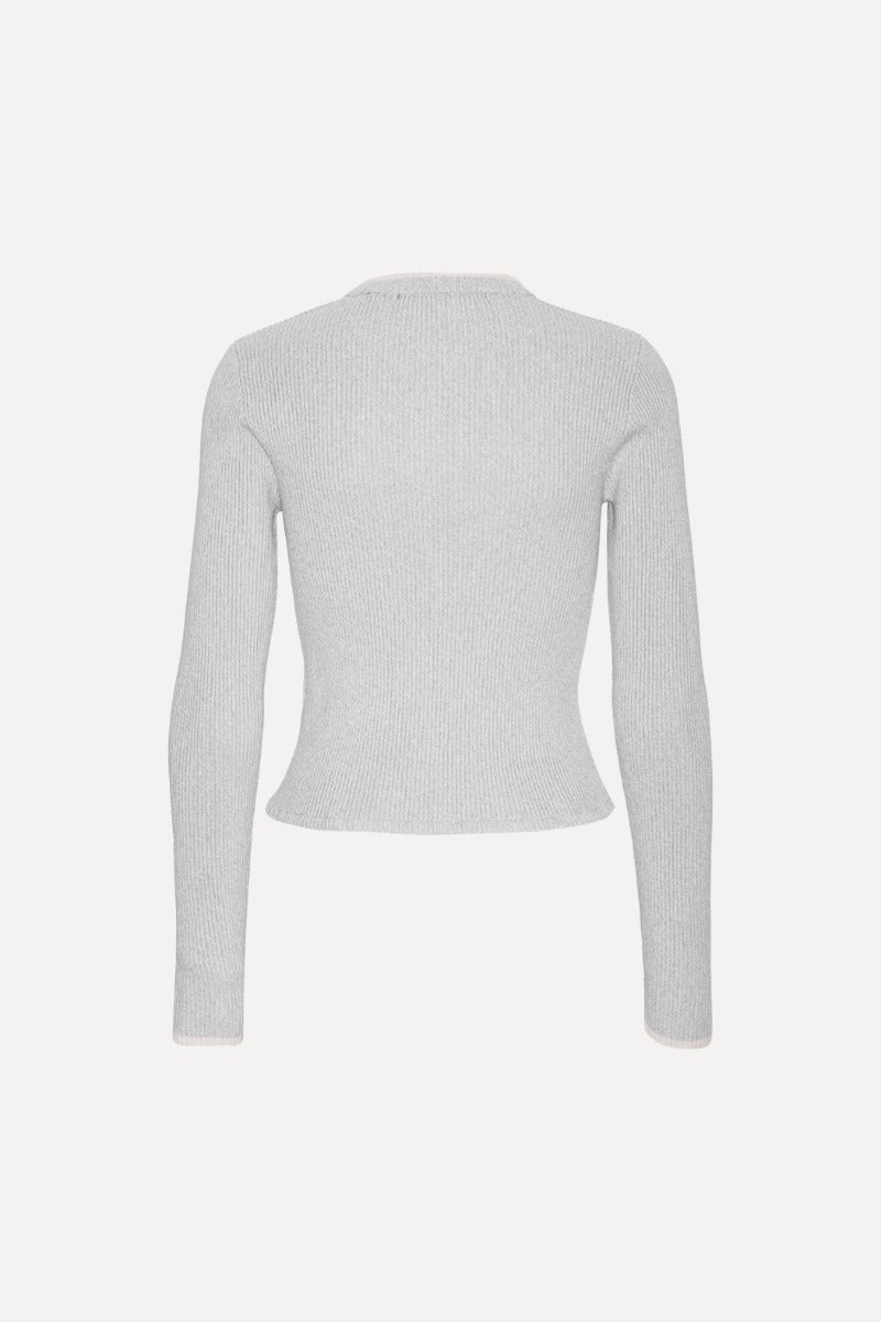 Fine Rib Cardigan