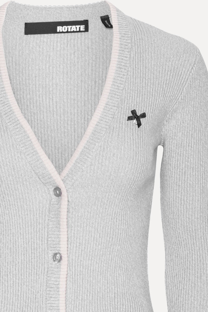 Fine Rib Cardigan