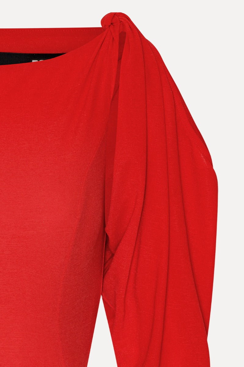 Knotted Long Sleeve Bodysuit