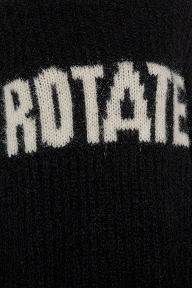 Knitted Wool Logo Sweater