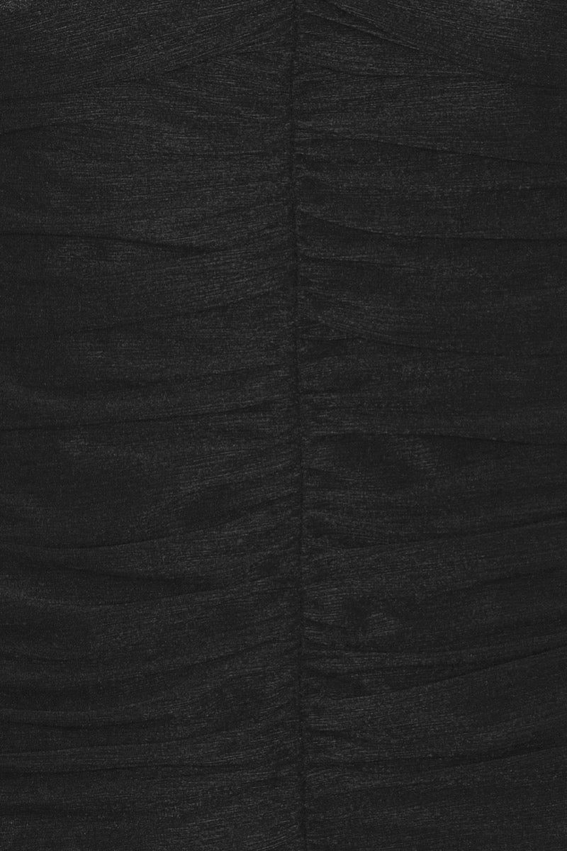 Mini Ruched Long Sleeve Dress
