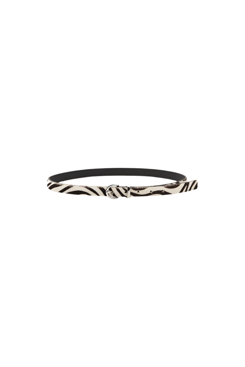 Zebra Printed Belt