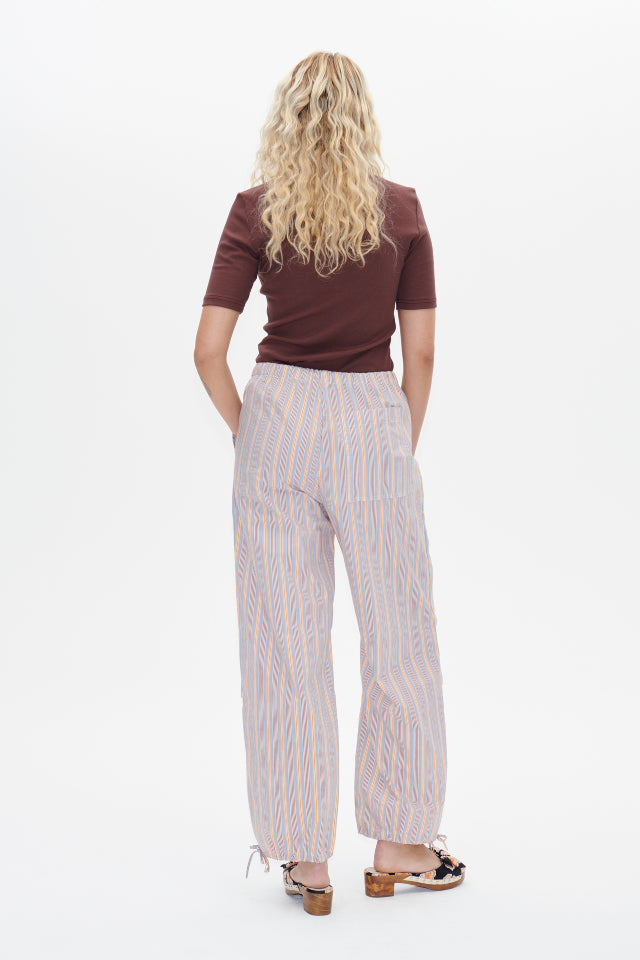 Jealice Ribbed T-Shirt Deep Mahogany