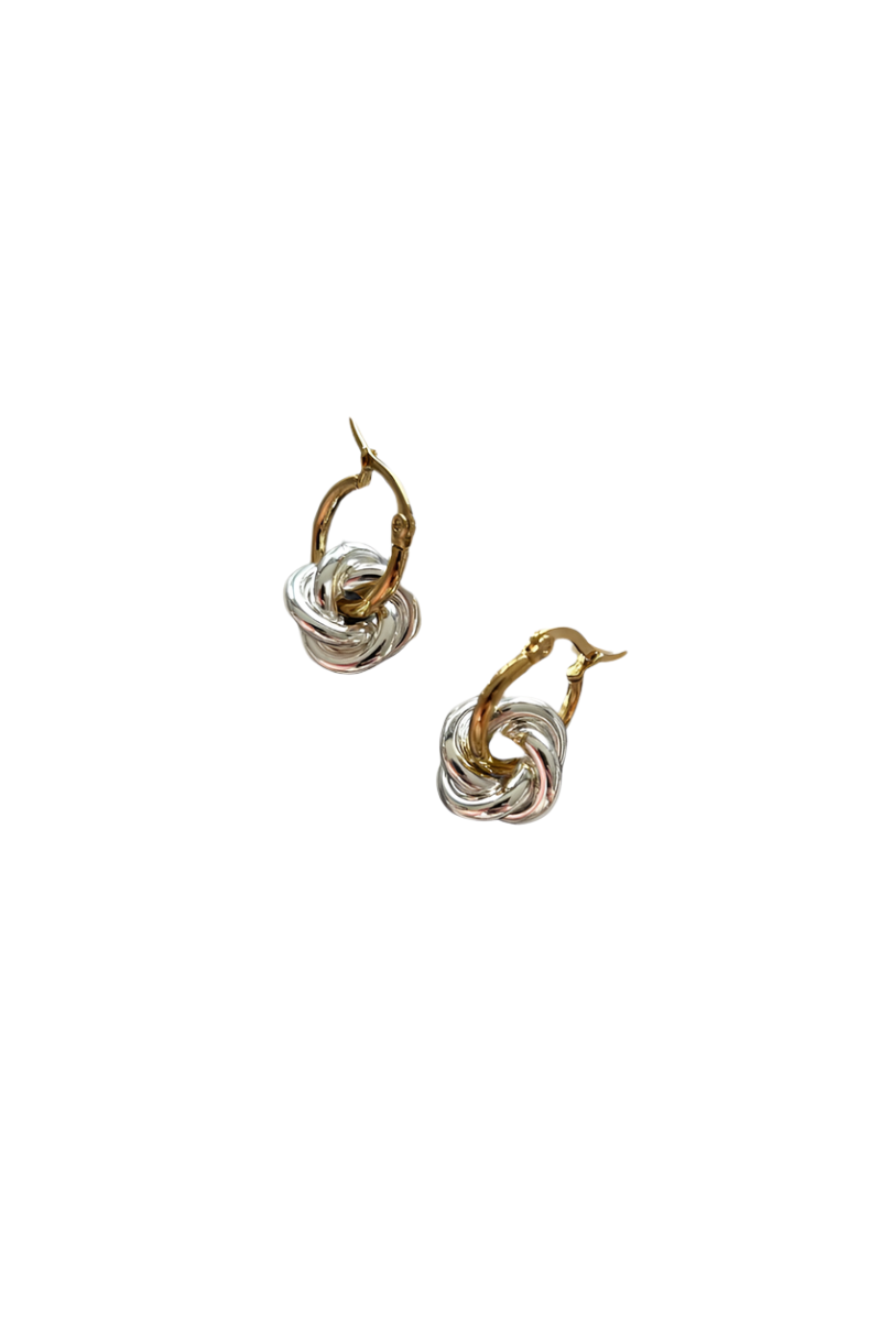 Yasmin Earrings Mixed Metal
