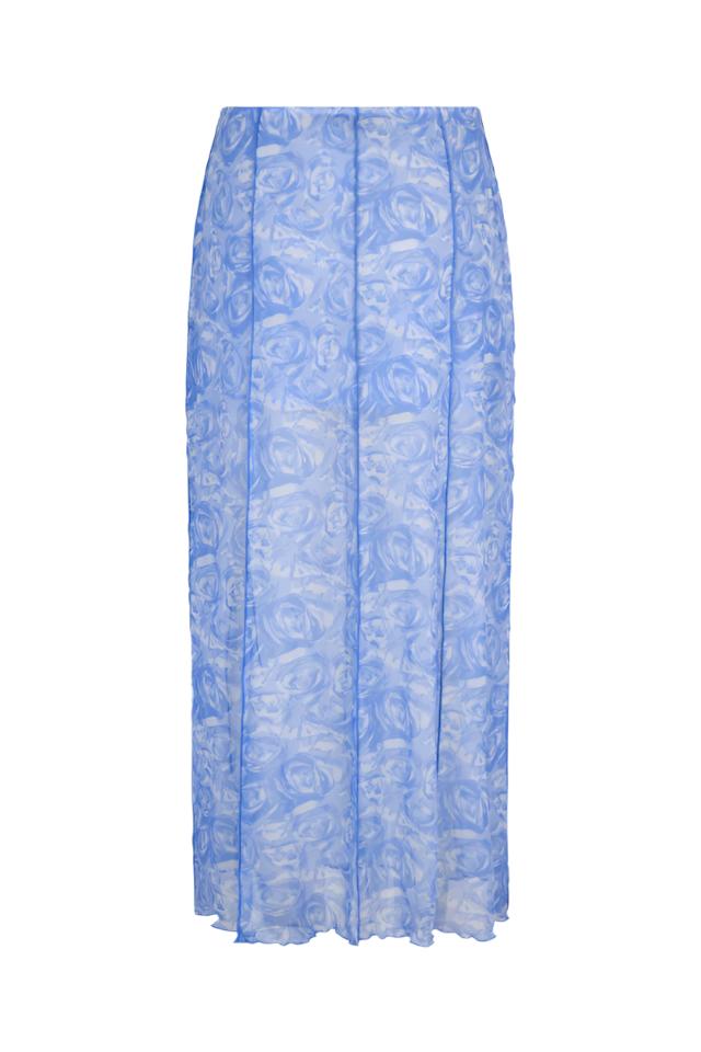 Jessy Mesh Midi Skirt
