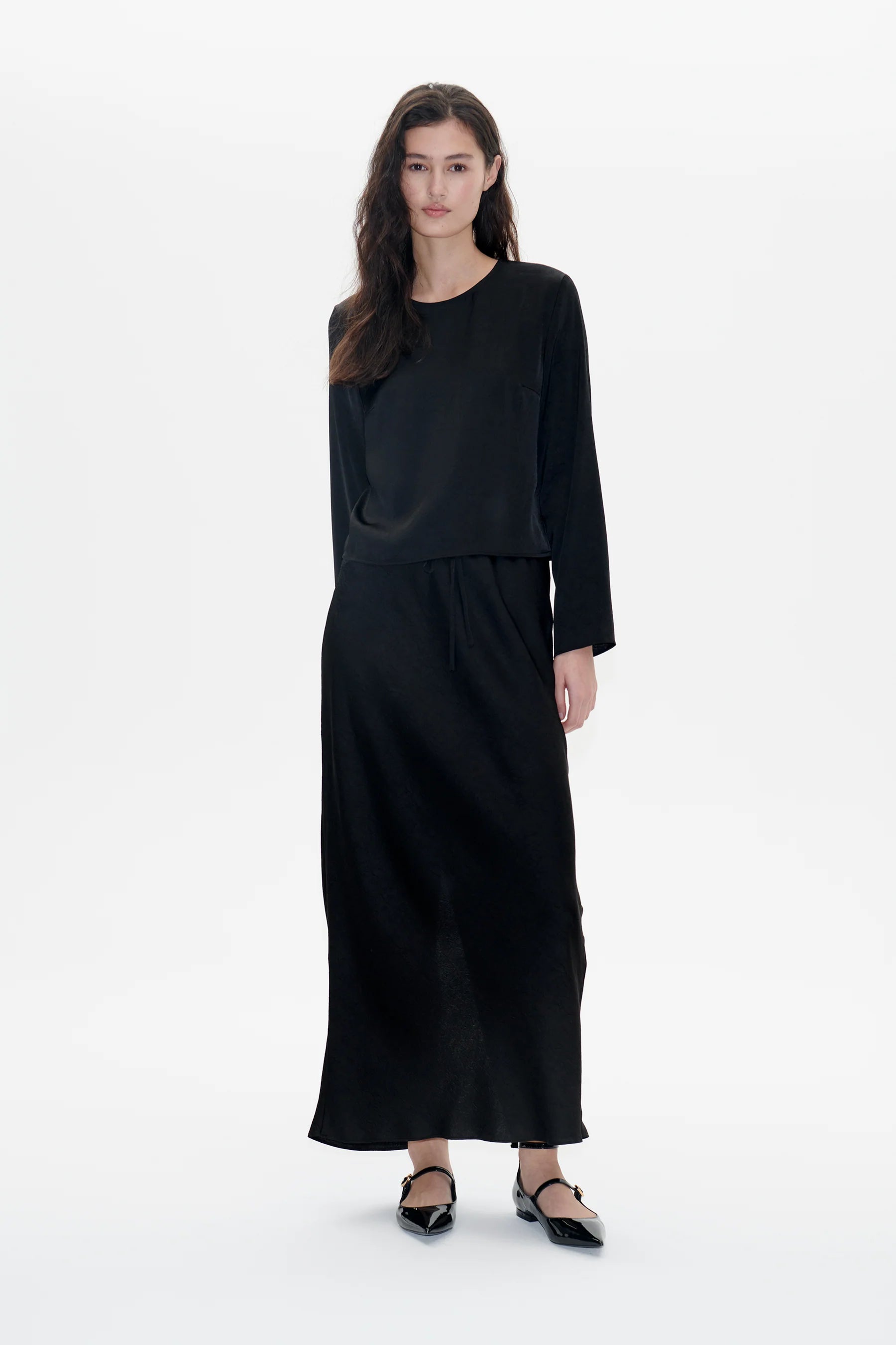 Sinaia Maxi Skirt Black