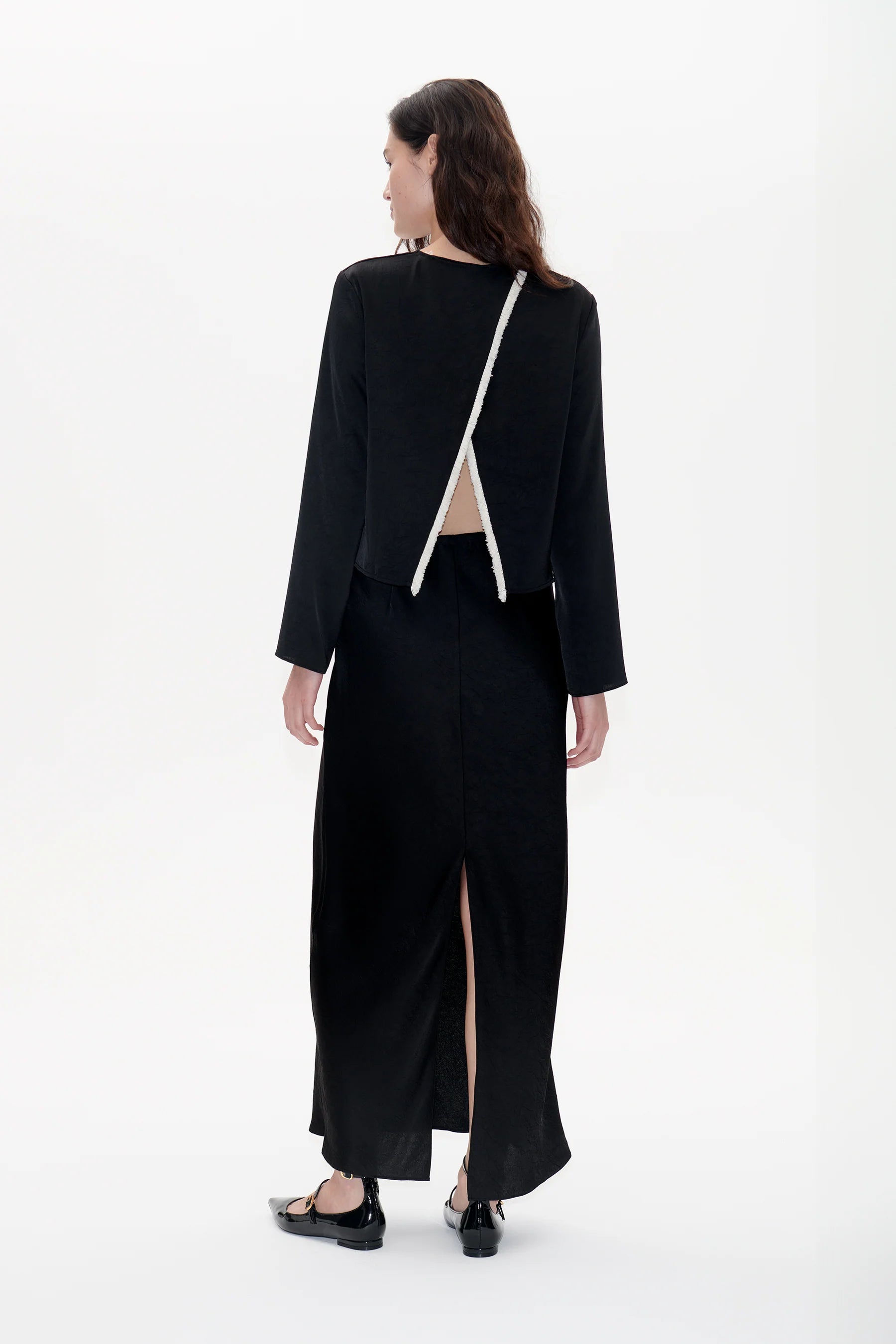 Sinaia Maxi Skirt Black