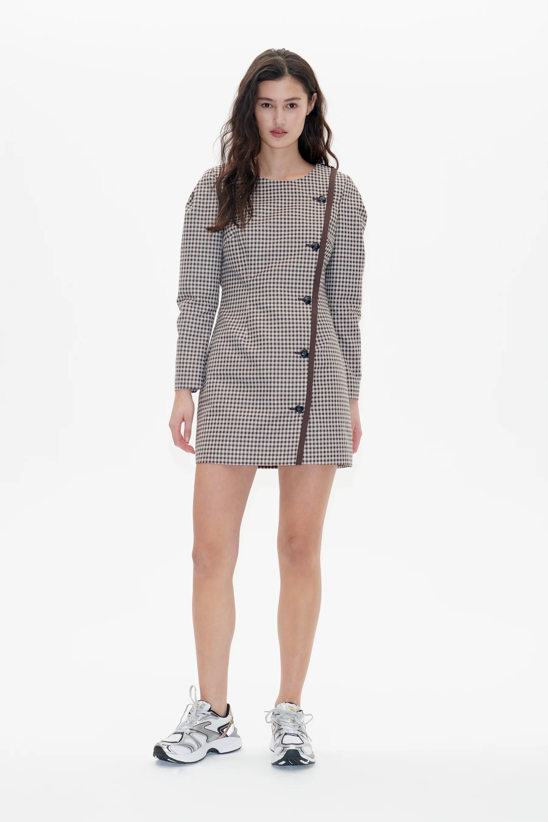 Amelie Asymmetrical Mini Dress