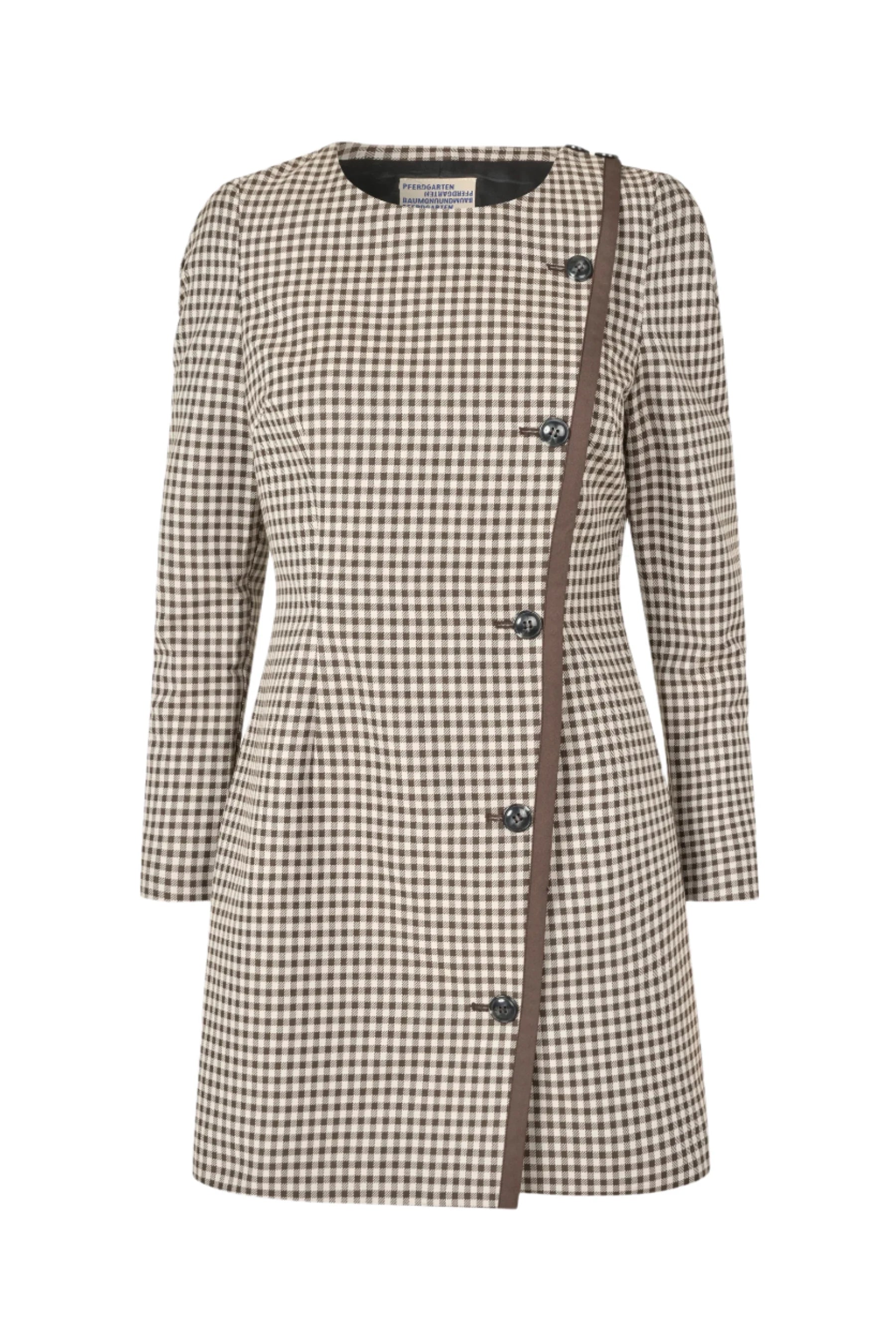 Amelie Asymmetrical Mini Dress