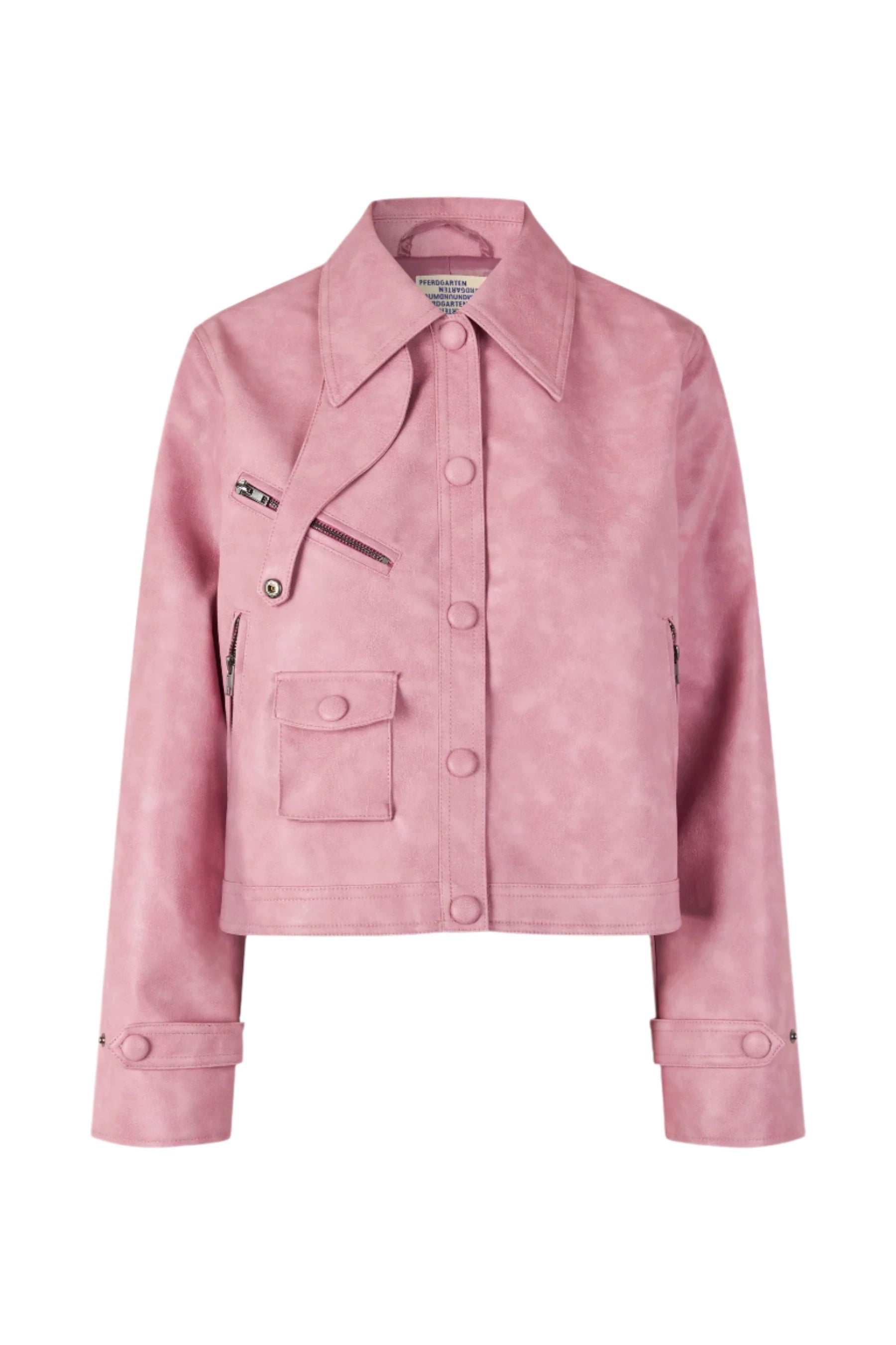 Belle Faux Leather Jacket