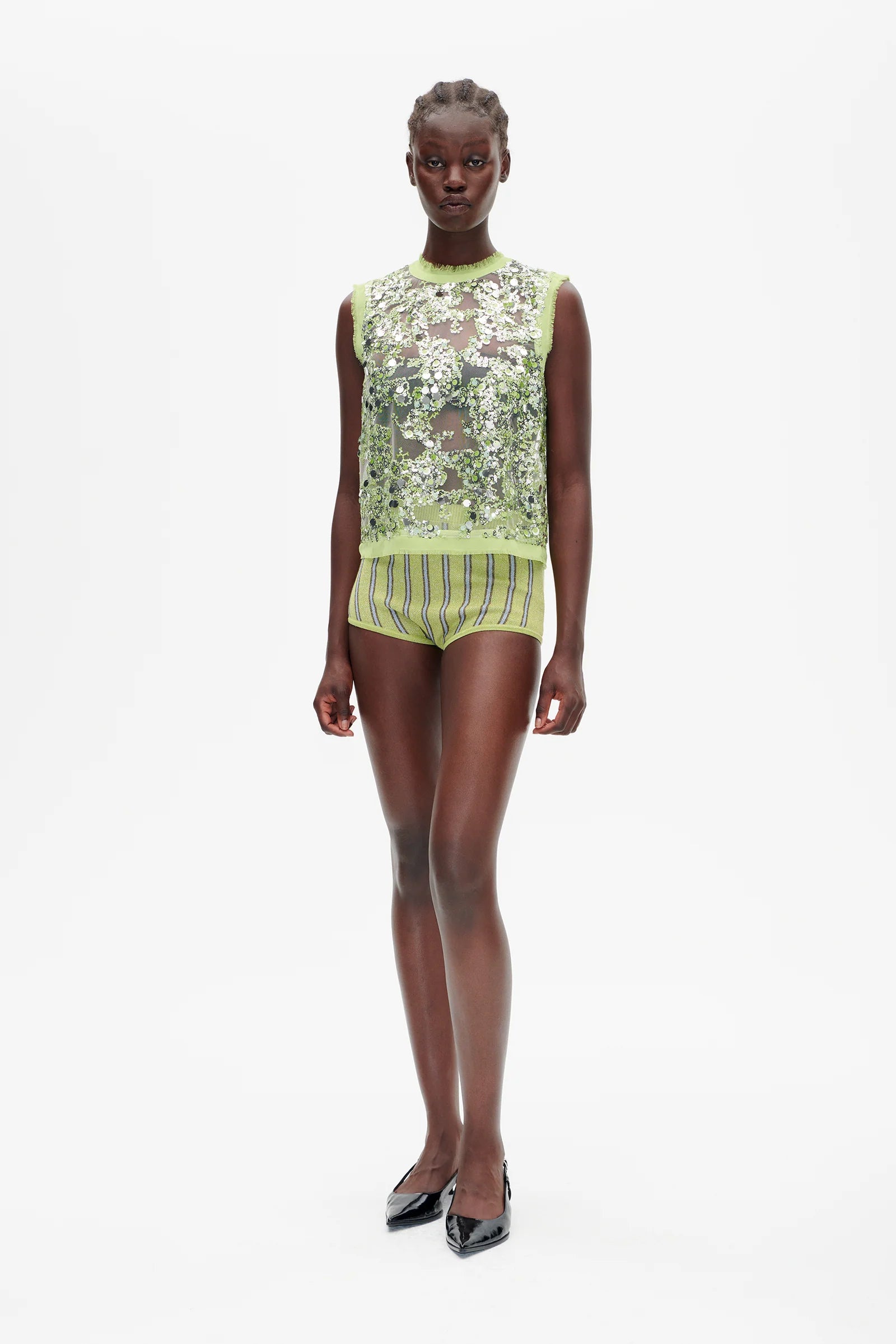 Manira Sequin Top