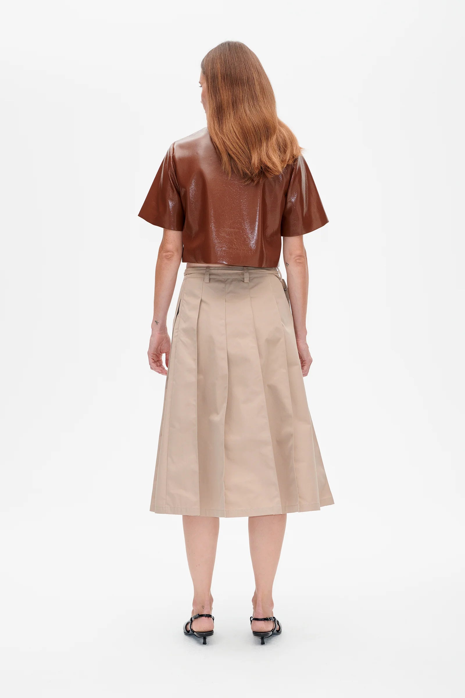 Sunny Pocket Bag Midi Skirt