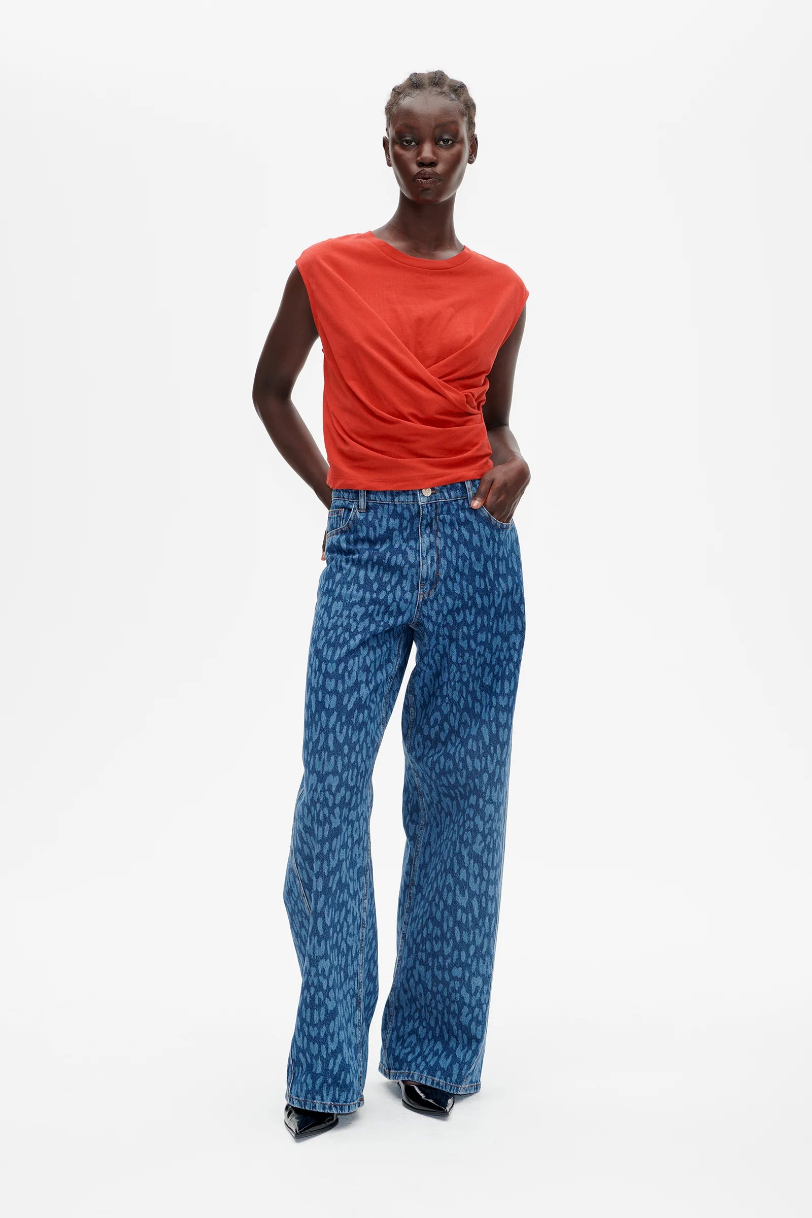 Nicocette Leopard Jeans