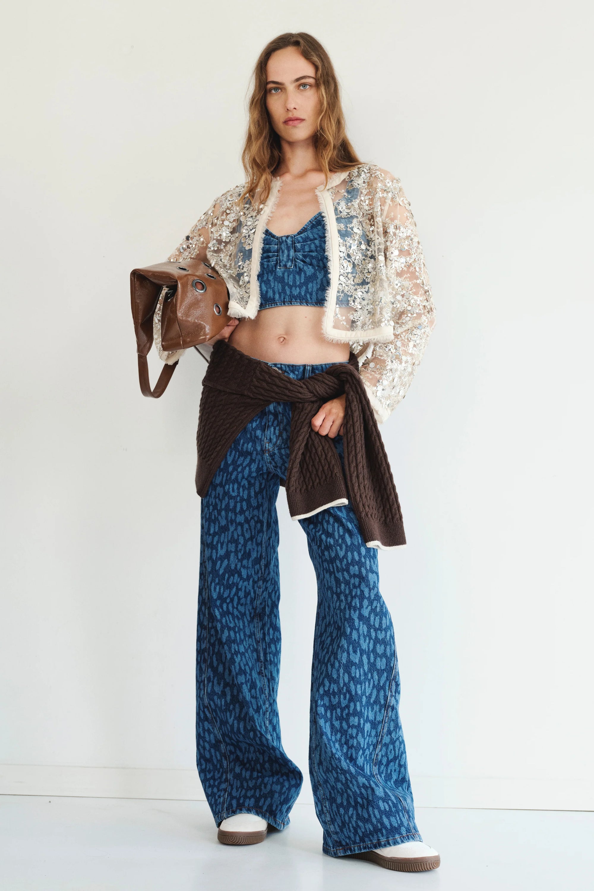Nicocette Leopard Jeans