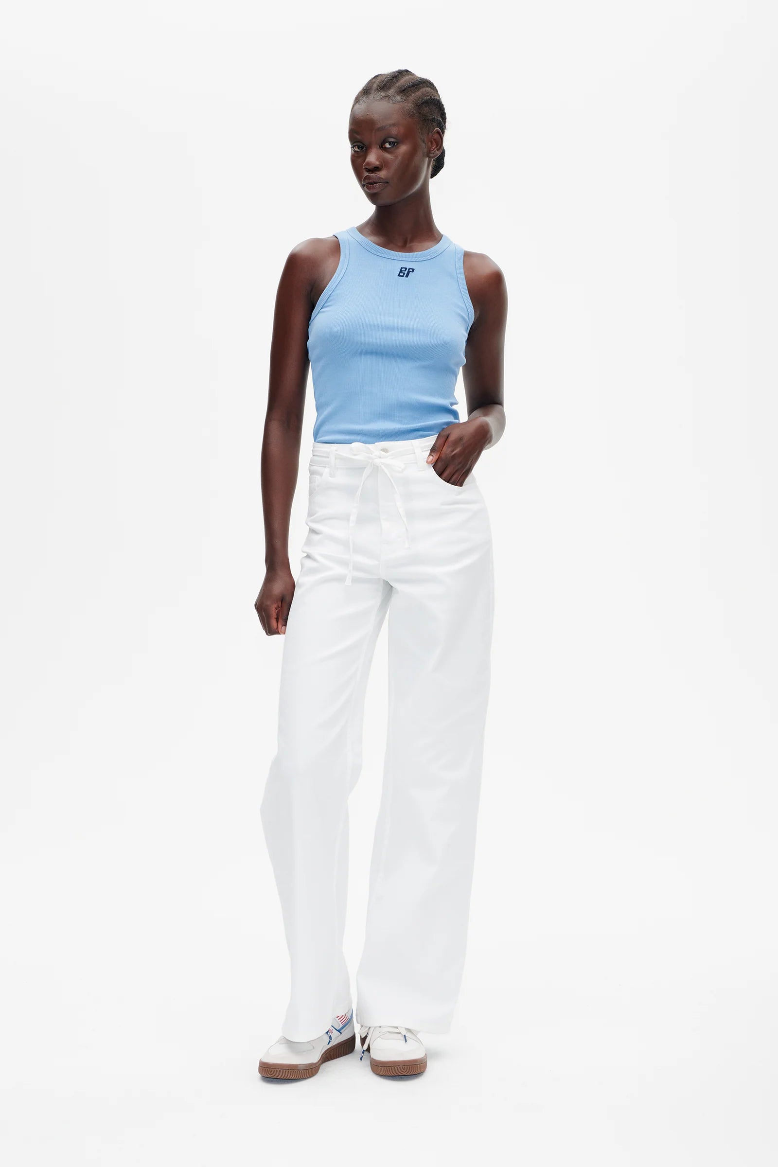 Joly Racerback Top Blue
