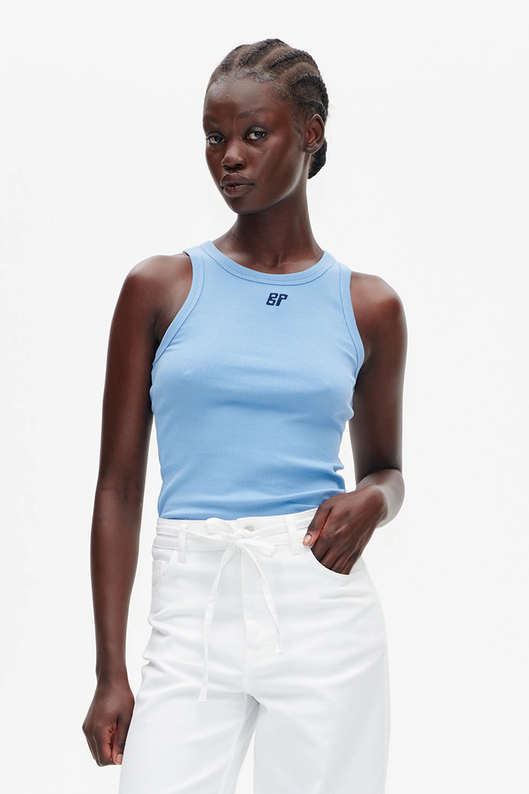 Joly Racerback Top Blue