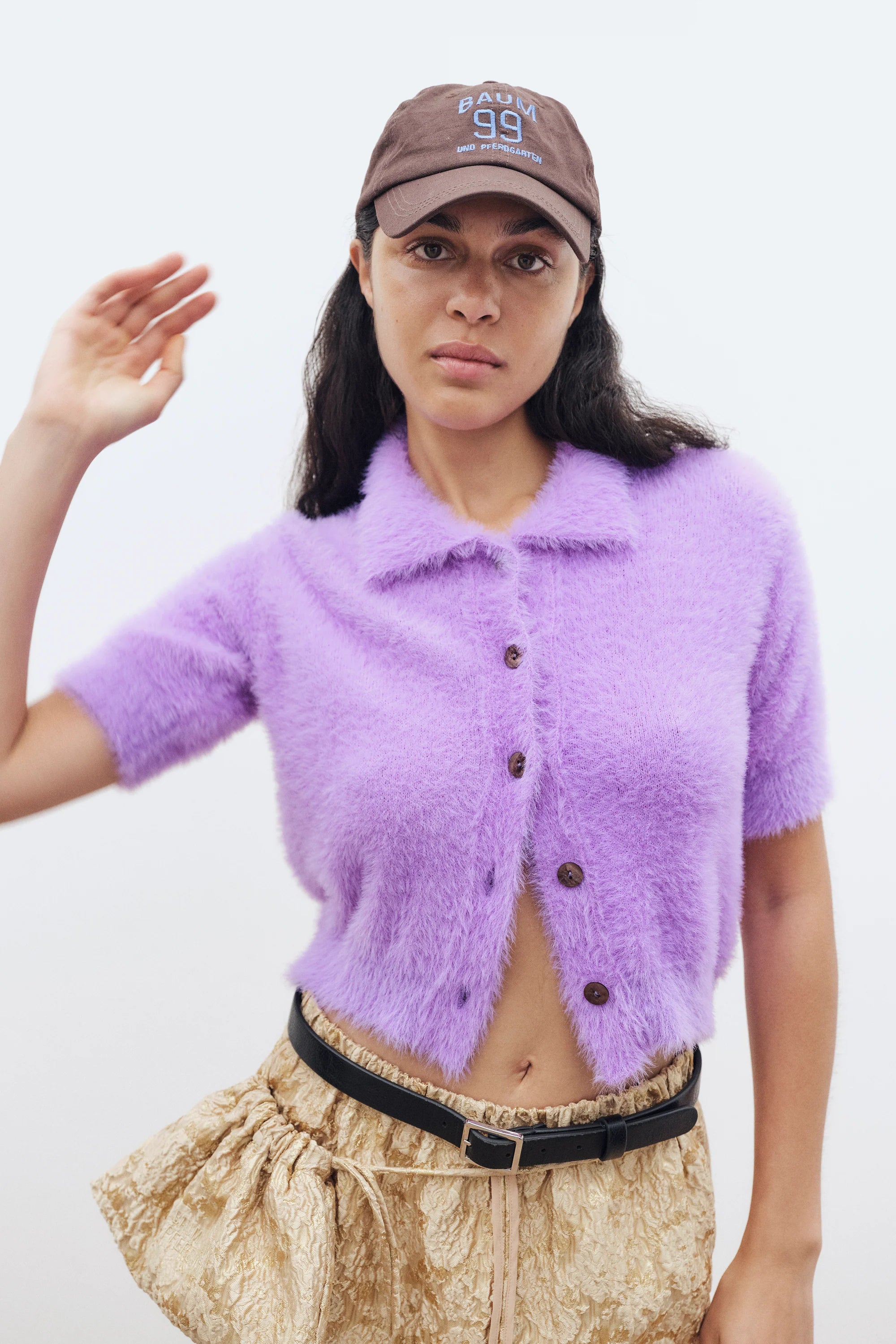Cristin Fluffy Cardigan
