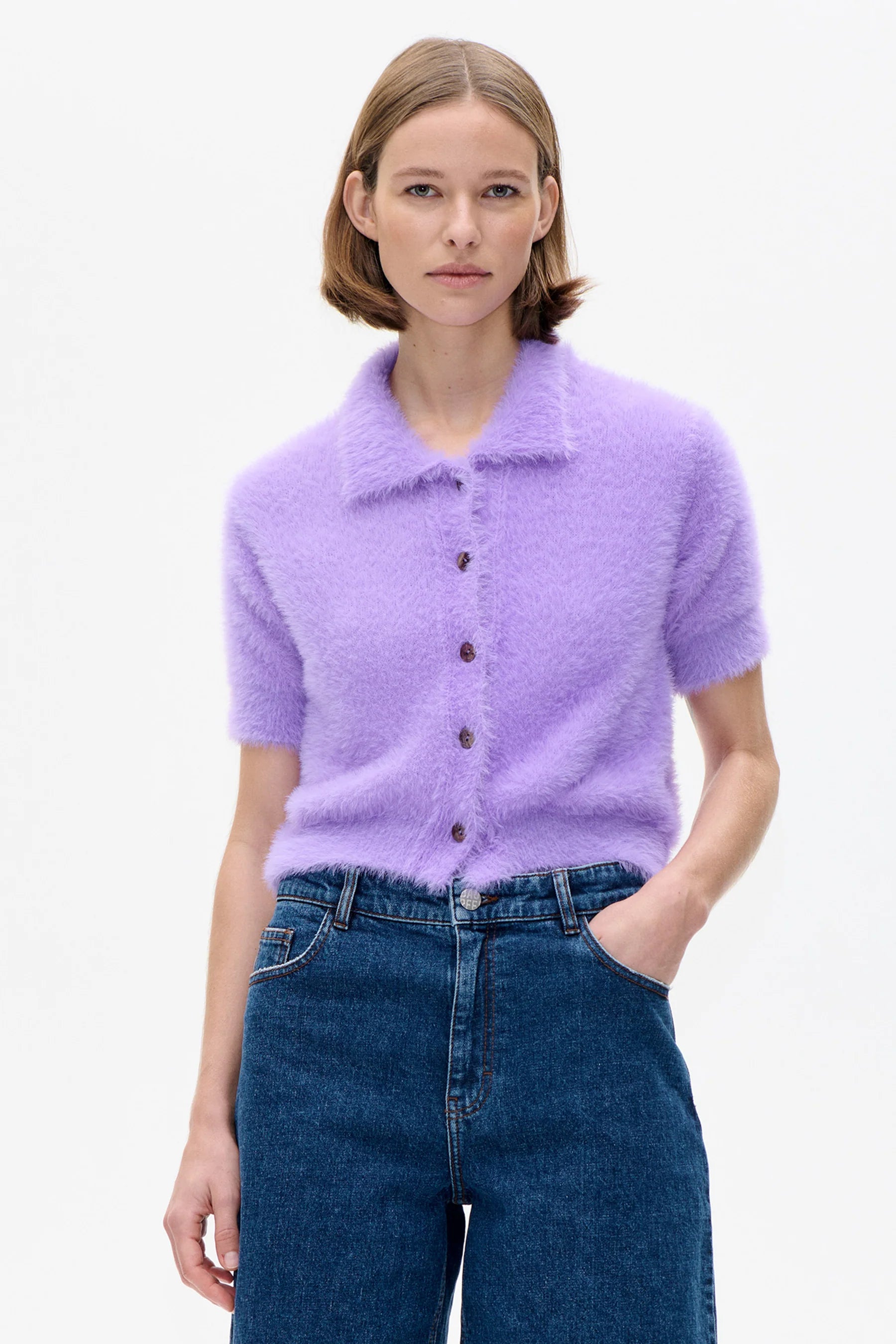 Cristin Fluffy Cardigan