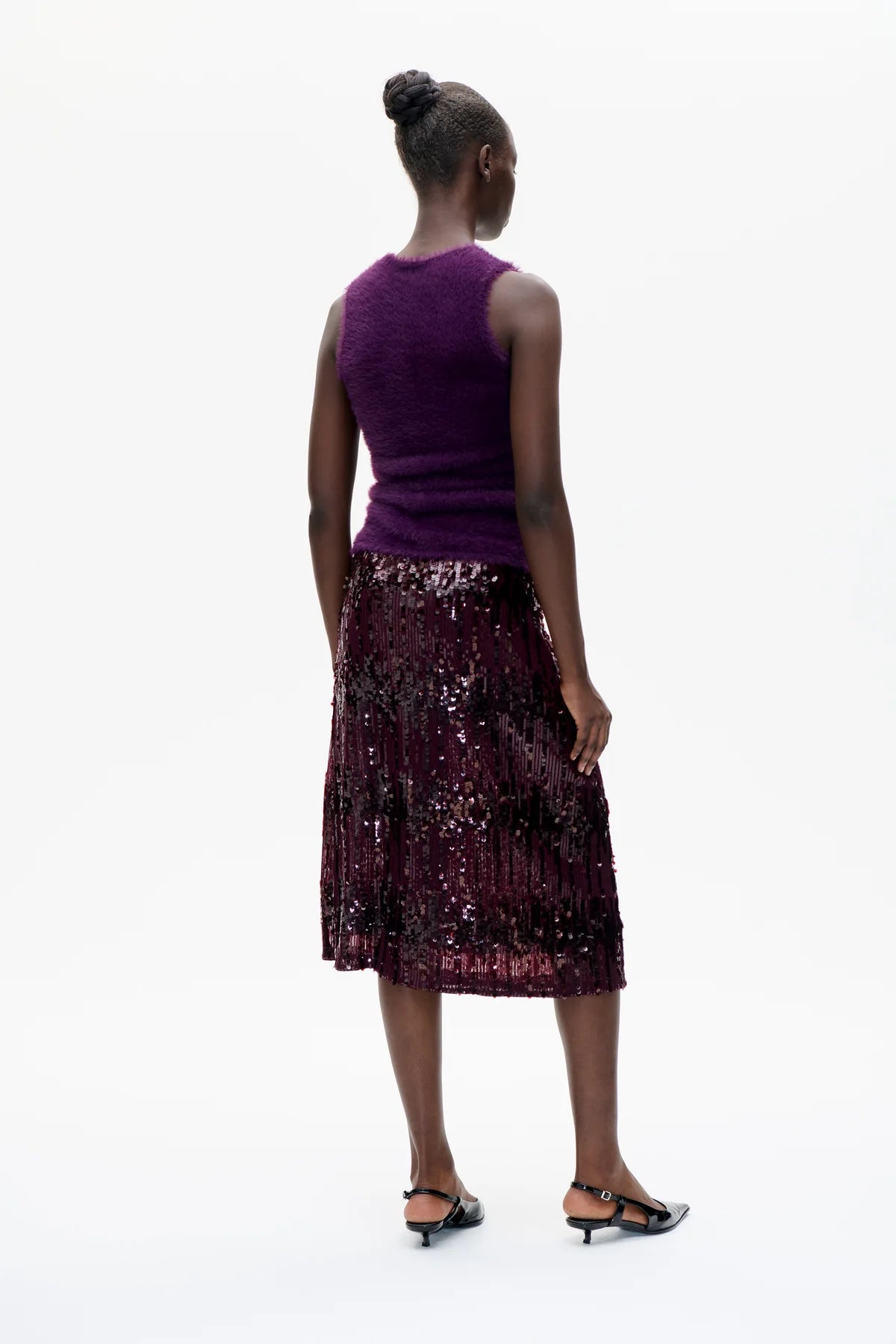 Jaino Sequin Skirt