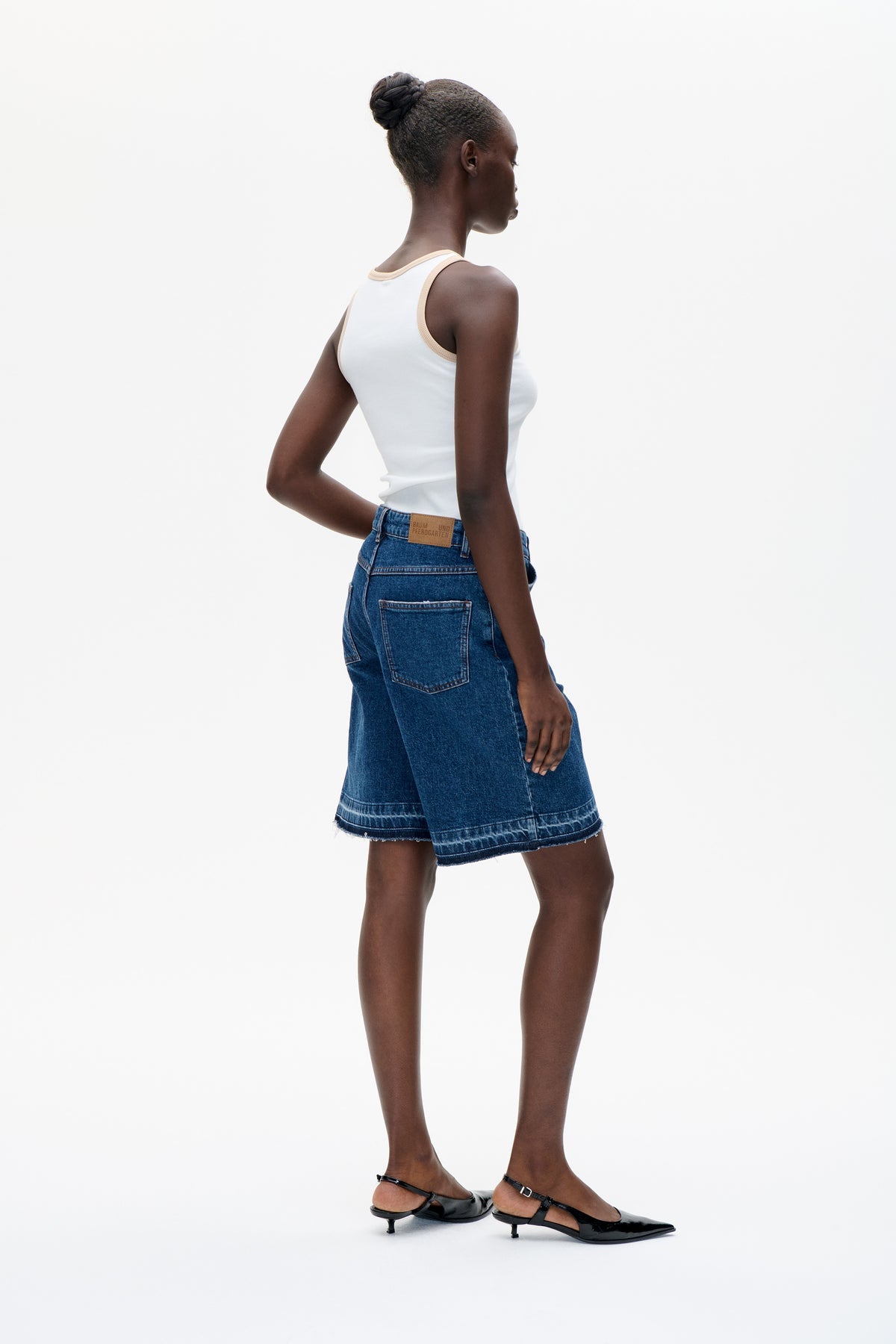 Joly Ribbed Racerback Top Neutral