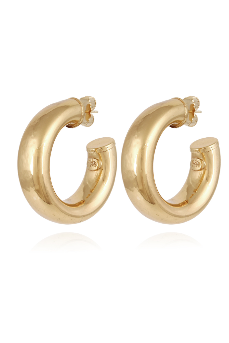 Turner Hoop Earrings Gold