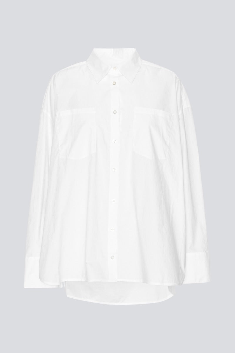 Poplin Oversized Shirt White