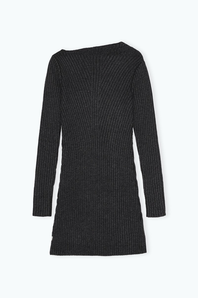 Long Sleeve Merino Knit Dress