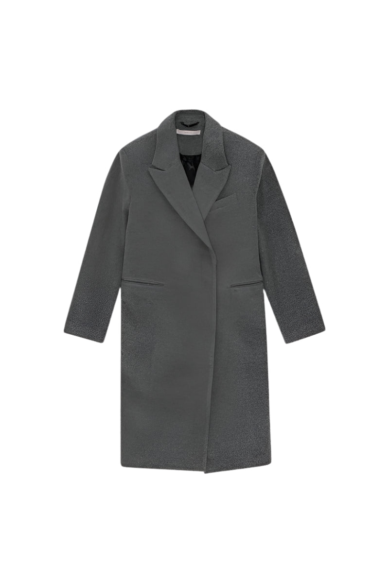 Heavy Wool Long Coat
