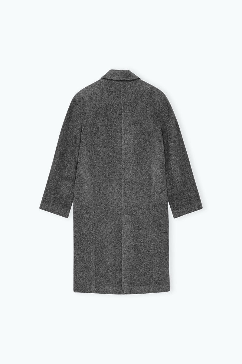 Heavy Wool Long Coat