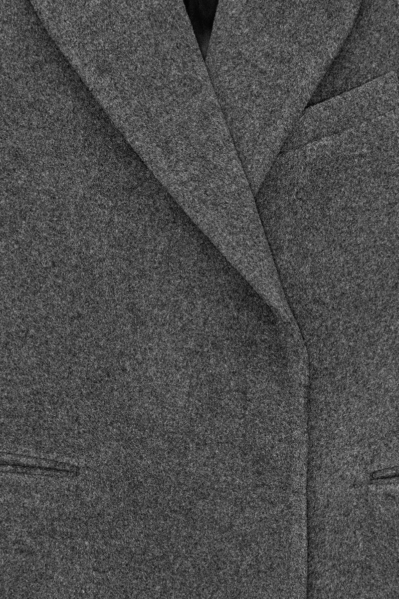 Heavy Wool Long Coat