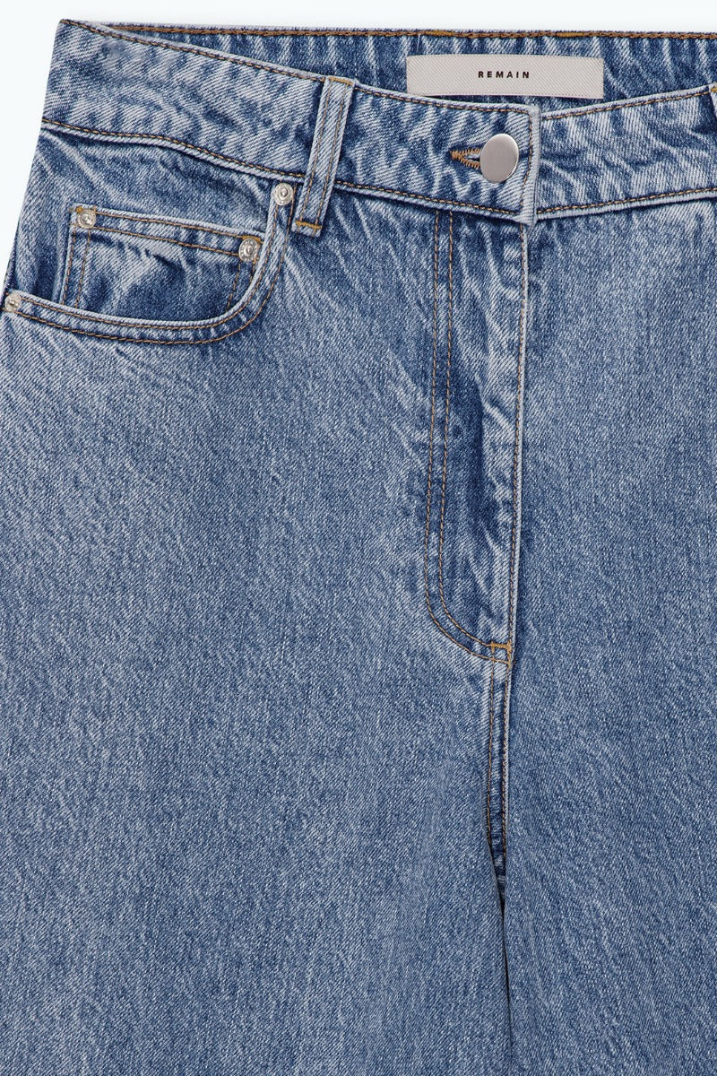Cocoon Denim Pants