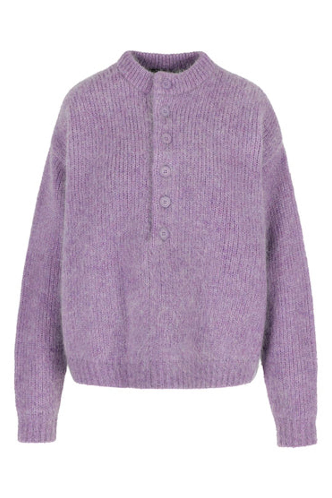 Sophia Buttoned Mohair Sweater