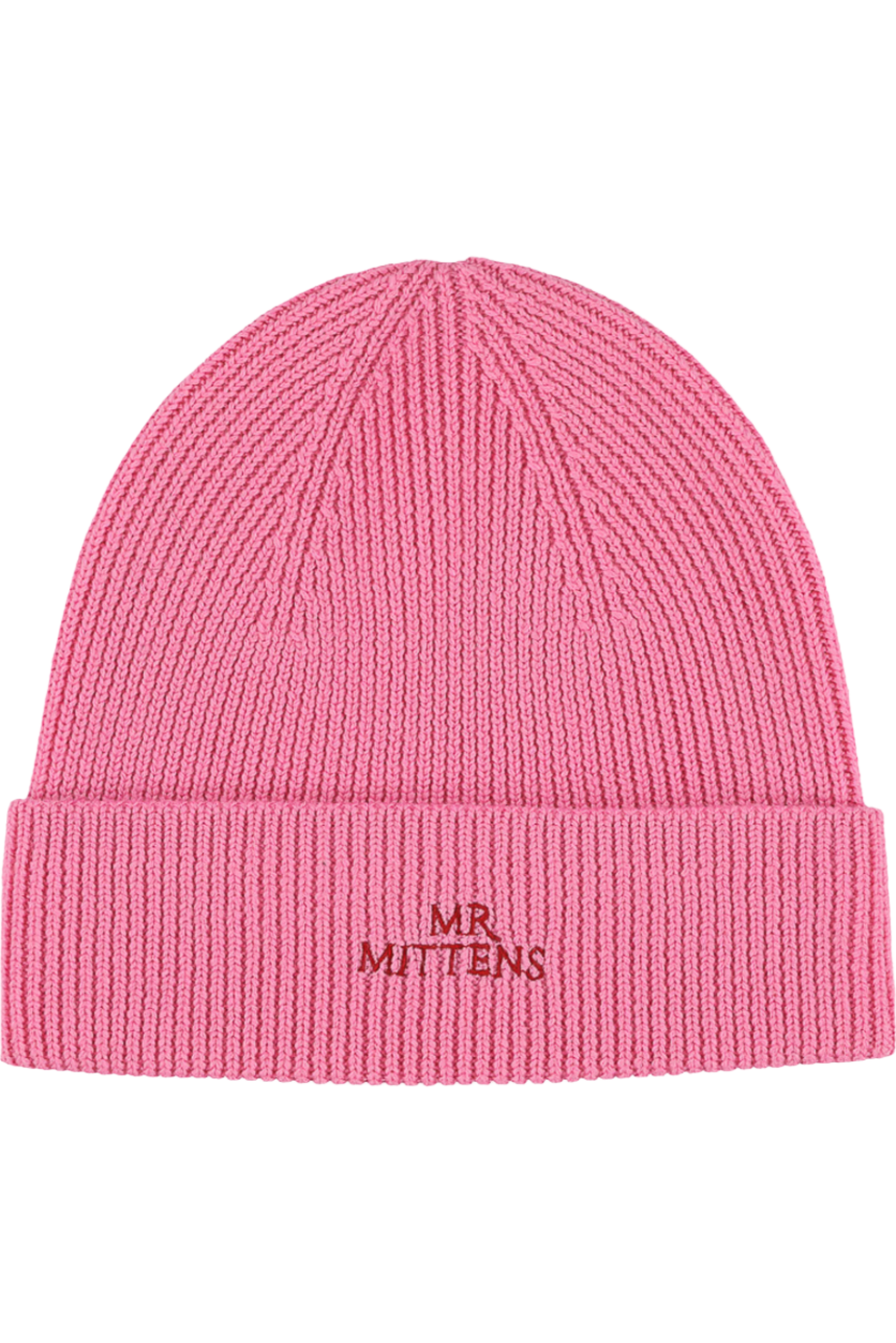 Bubblegum Merino Logo Beanie