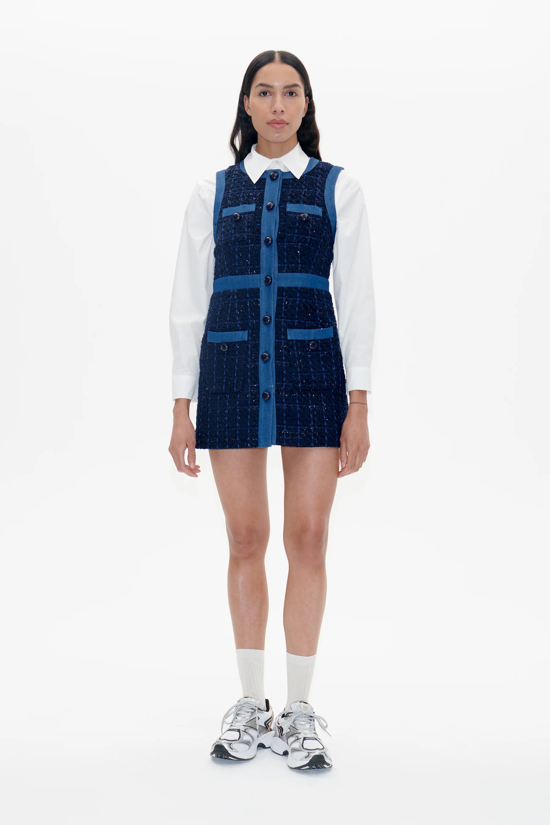 Abeer Bouclé Mini Dress