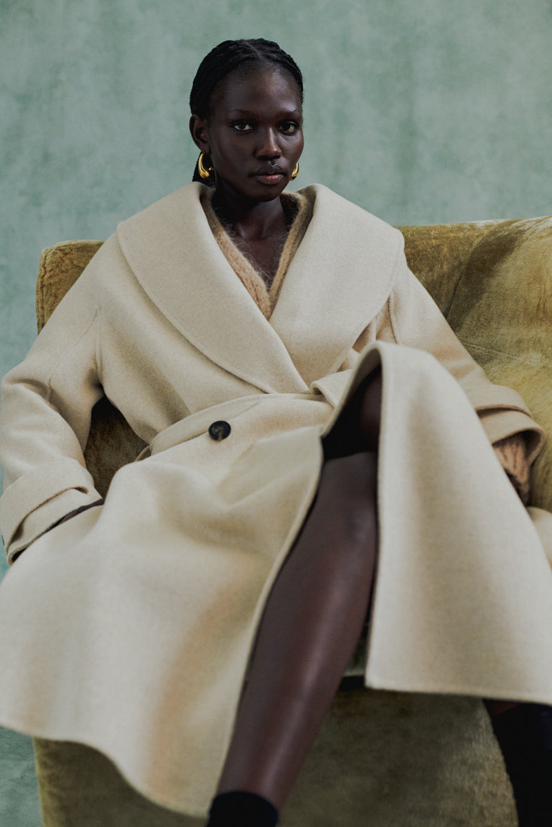 Tamerice Double Wool Trench Coat