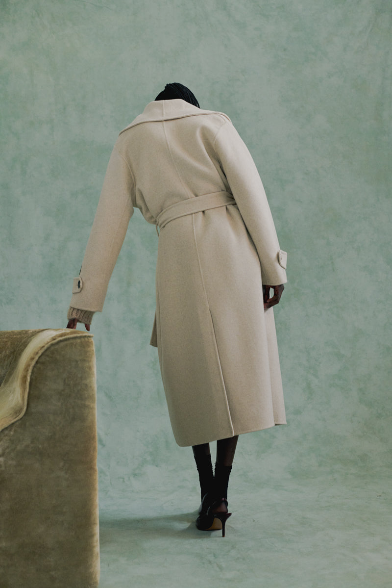 Tamerice Double Wool Trench Coat