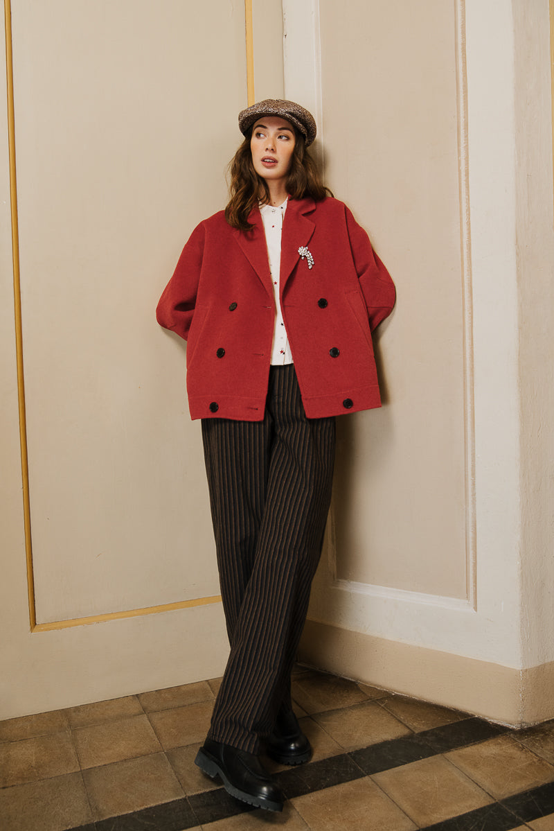 Harvard Wool Coat