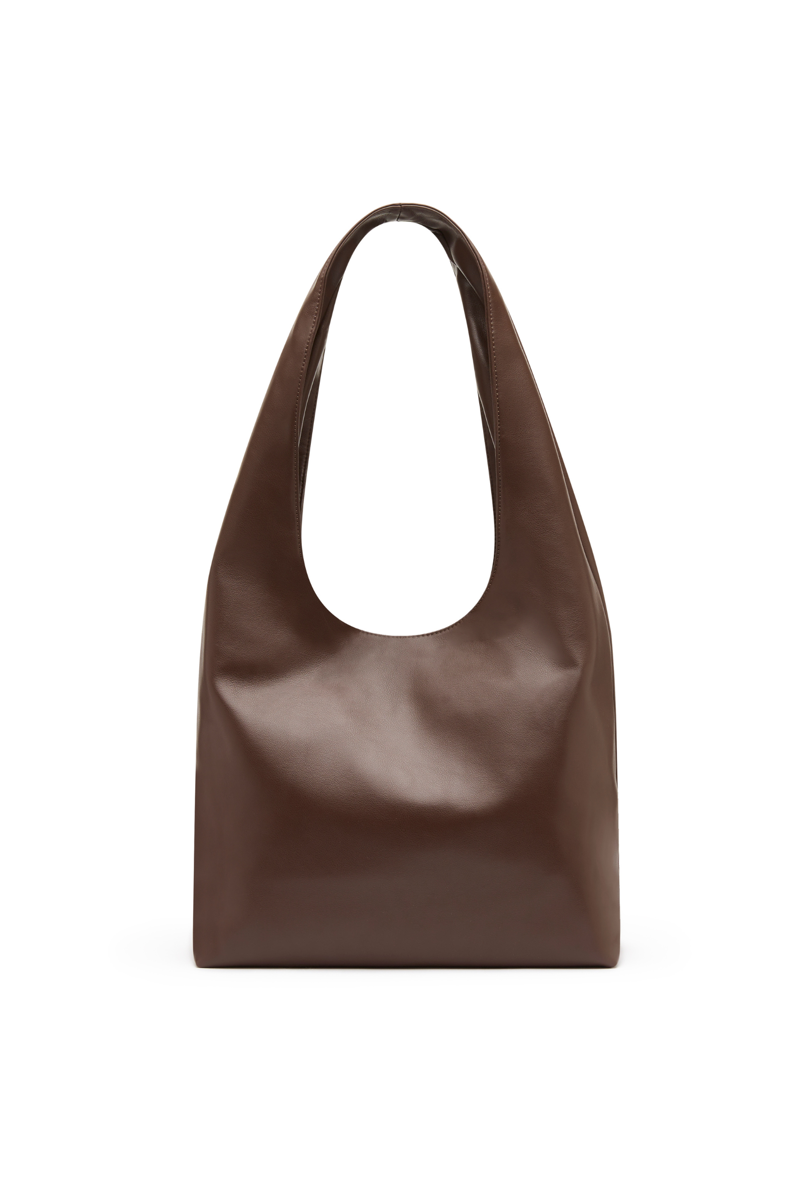 Louie Dark Brown Hobo Tote