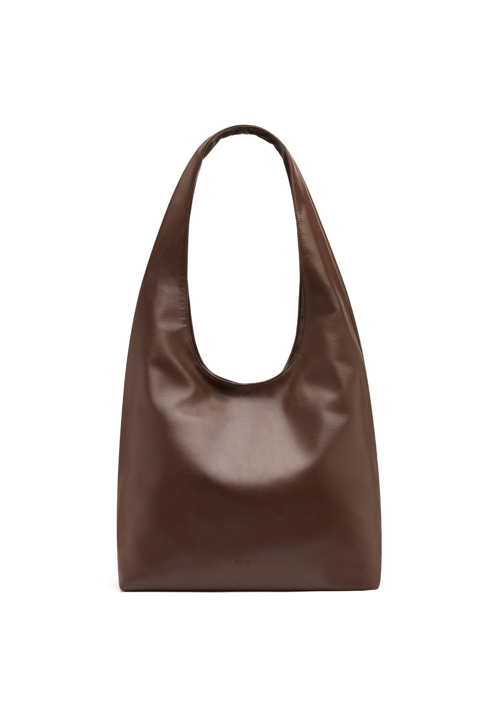 Louie Dark Brown Hobo Tote
